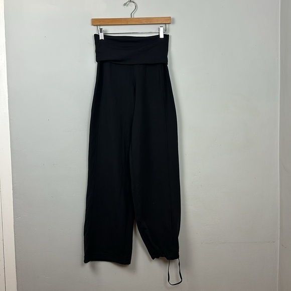 Lululemon Stillness Wide-leg Drawstring Hem Pant Black Sz 4 *RARE* - Picture 6 of 15